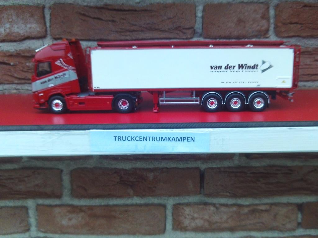 Tekno  Volvo  FH  Aero  van  van  der  Windt., Hobby en Vrije tijd, Modelauto's | 1:50, Ophalen of Verzenden, Nieuw, Bus of Vrachtwagen