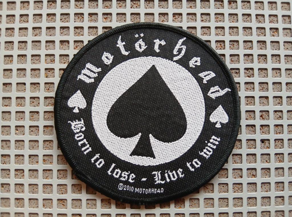 Motorhead erg mooie ronde born to lose 2010 patch 44, Verzenden, Nieuw, Kleding