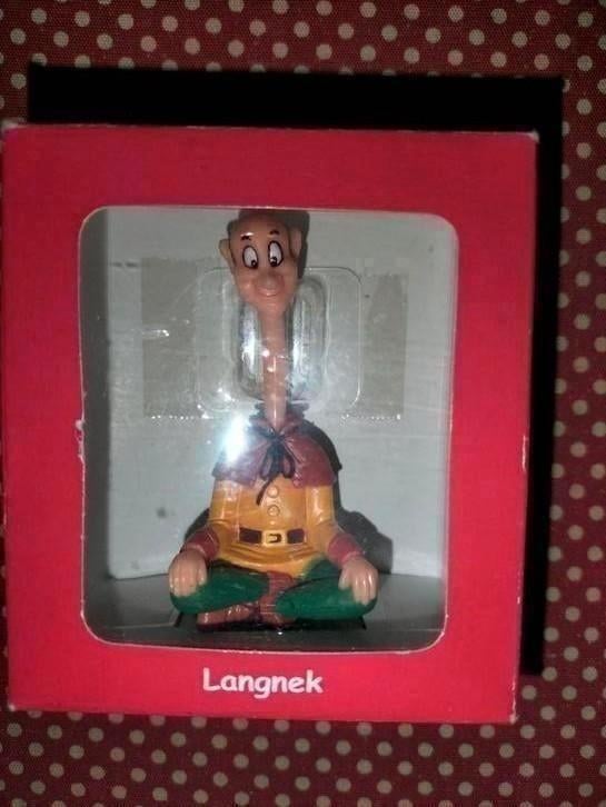 Efteling poppetje Langnek, nieuw in verpakking, Verzamelen, Ophalen of Verzenden, Zo goed als nieuw