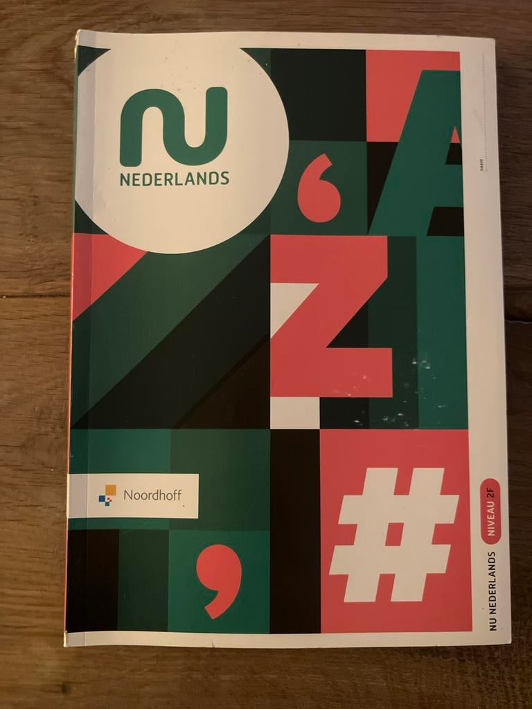 NU Nederlands 2F - Noordhoff, Ophalen of Verzenden, Nieuw, MBO