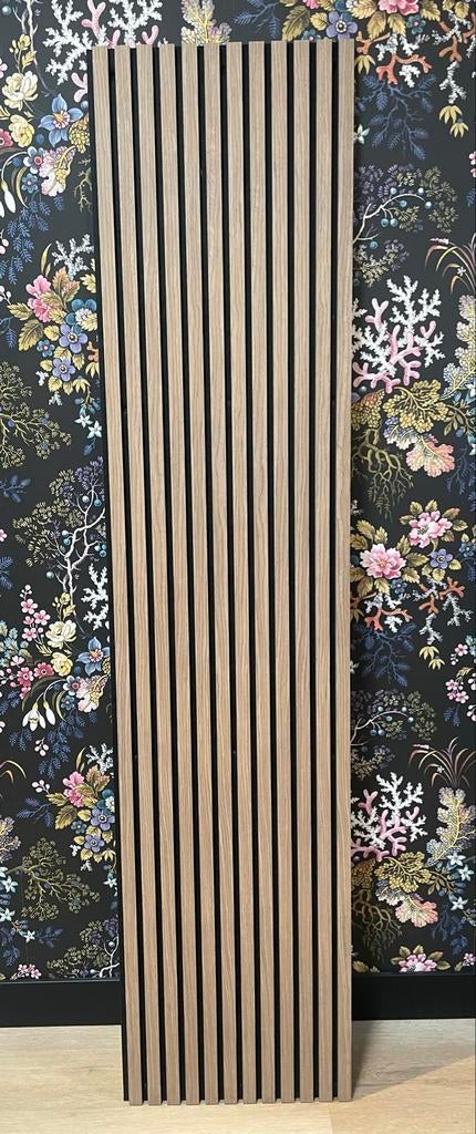 1 Akoestisch Paneel Walnoot Look - 48x205cm, Ophalen, Nieuw