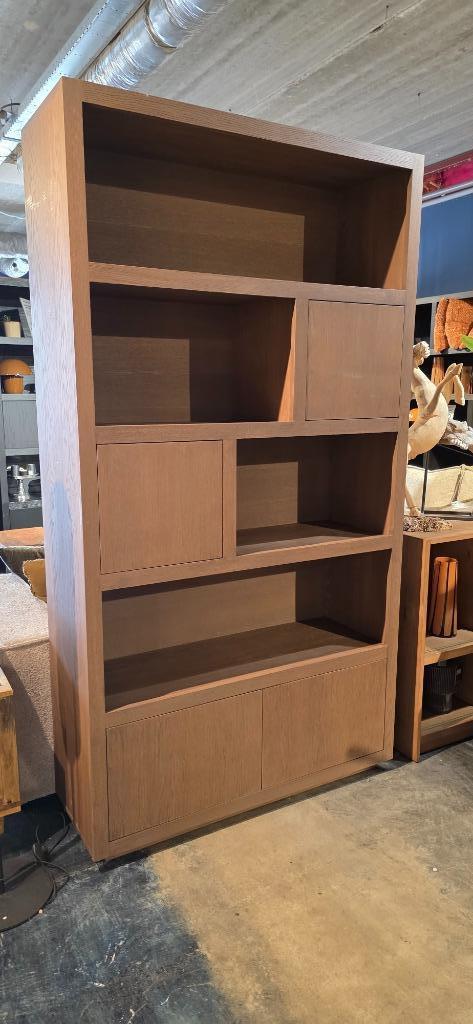Opbergkast Eikenhout 120 x 220 cm – Bruin Showmodel korting!, Huis en Inrichting, Kasten | Wandmeubels, JaRa, 200 cm of meer, Bornsestraat 31