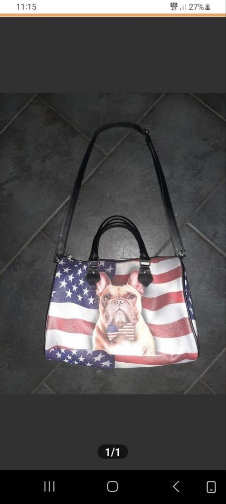 Tas franse bulldog nieuw, Ophalen of Verzenden, Nieuw