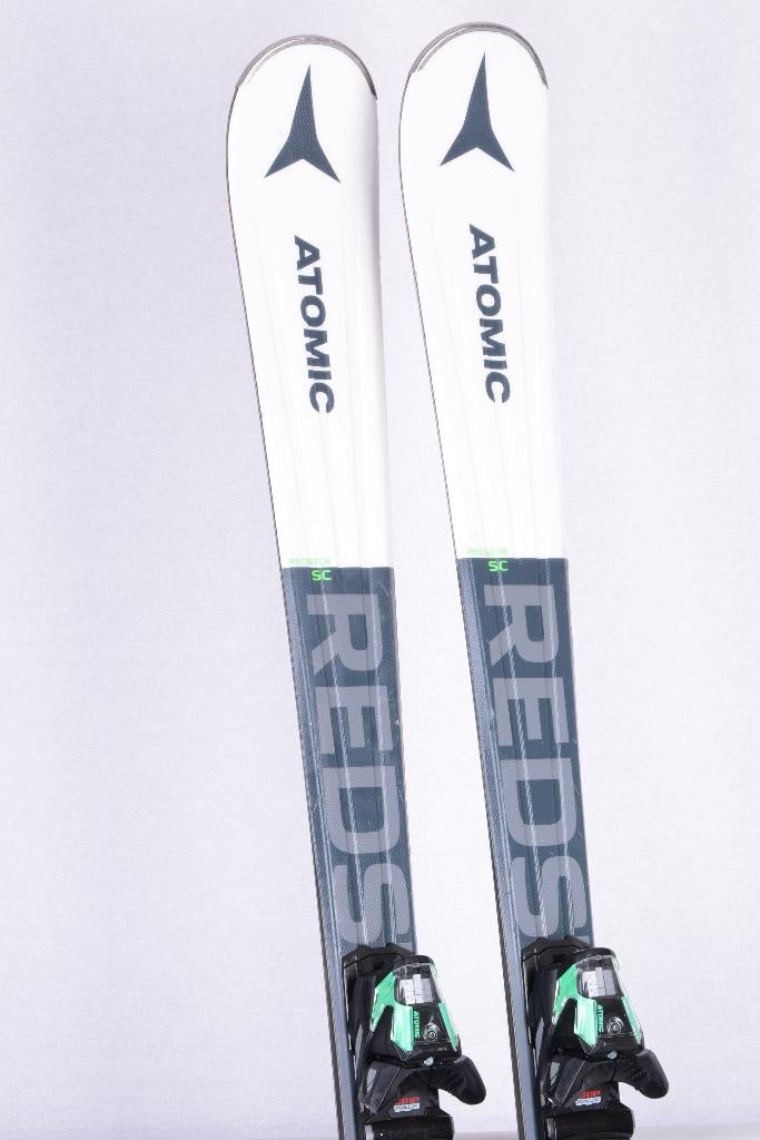 156 162 170 ski's ATOMIC REDSTER SC, green, light woodcore, 160 tot 180 cm, Gebruikt, Ophalen of Verzenden, Carve
