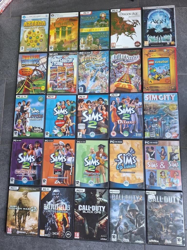 PC spelletjes te koop, 1 speler, Ophalen of Verzenden, Zo goed als nieuw, Vanaf 3 jaar
