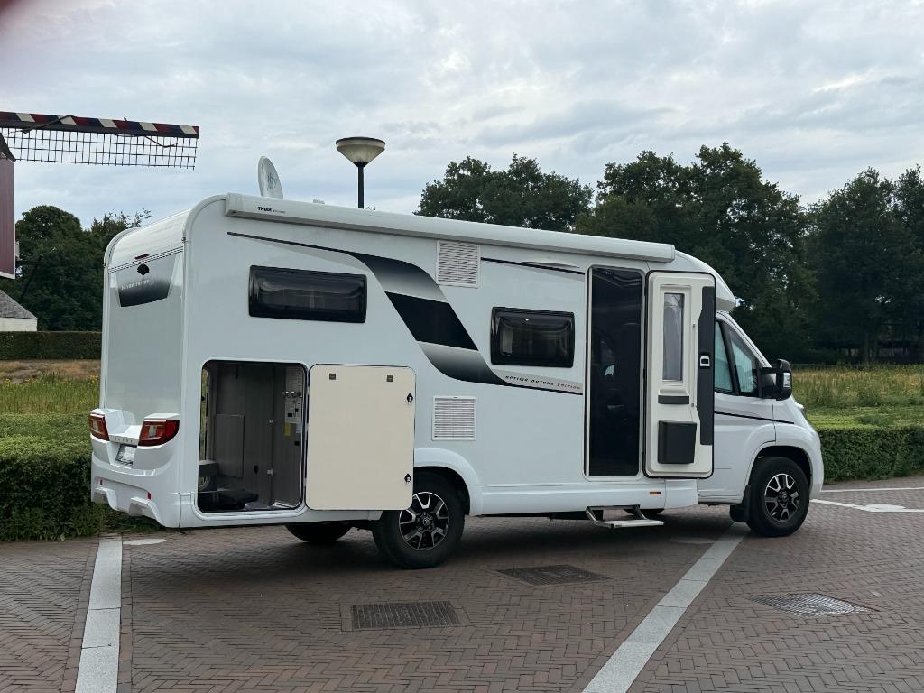 Hobby Optima Ontour Edition-Enkele bedden-1e Eig.-2023 Zgan!, Hobby, Bedrijf, Diesel, Half-integraal