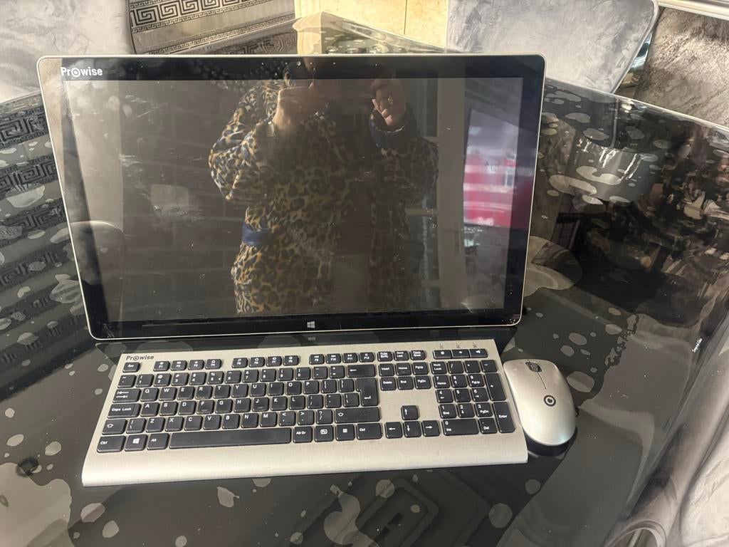 Prowise All-in-One PC met Toetsenbord en Muis, Computers en Software, Gebruikt, HDD, Minder dan 4 GB, Met monitor