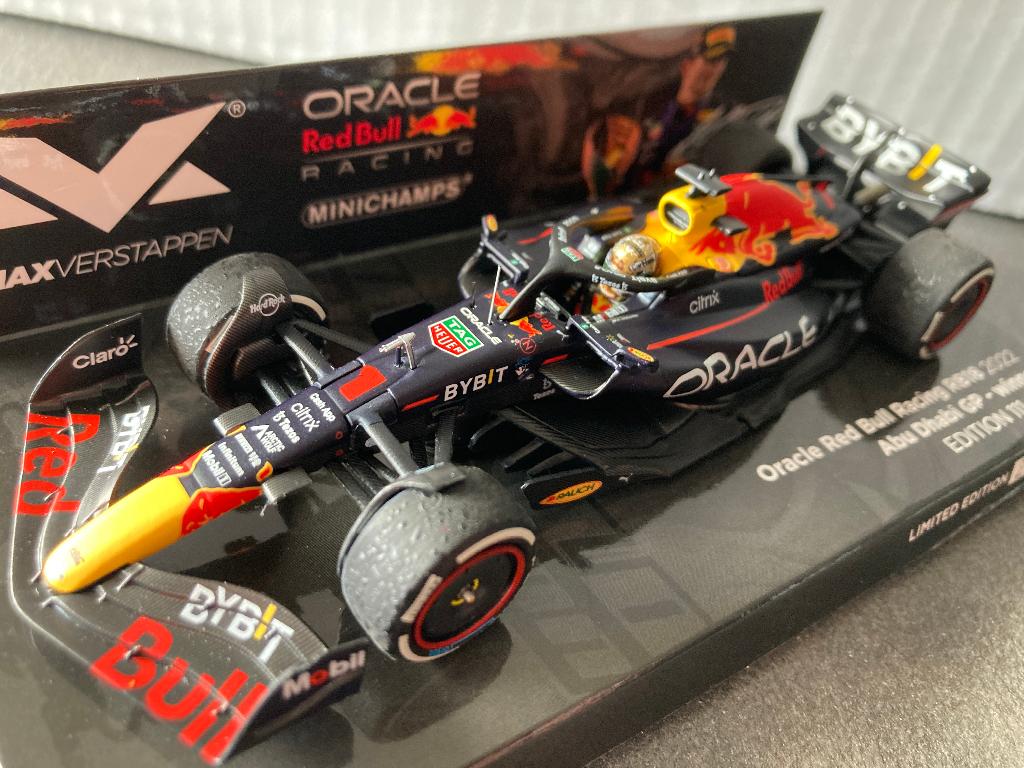 ✅ Max Verstappen 1:43 editie 111 Winner Abu Dhabi GP 2022, Ophalen of Verzenden, Nieuw, Formule 1