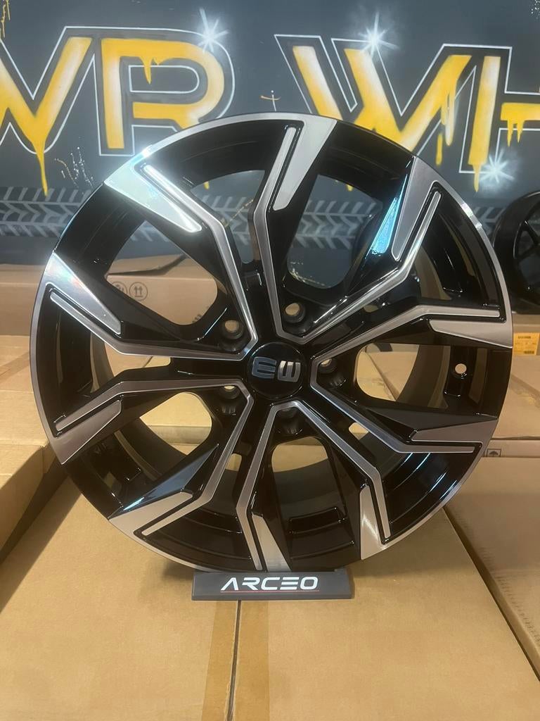 5x114.3 17 inch Sportvelgen! Past op: KIA RENAULT MAZDA, Wr, Velg(en), Nieuw, 17 inch
