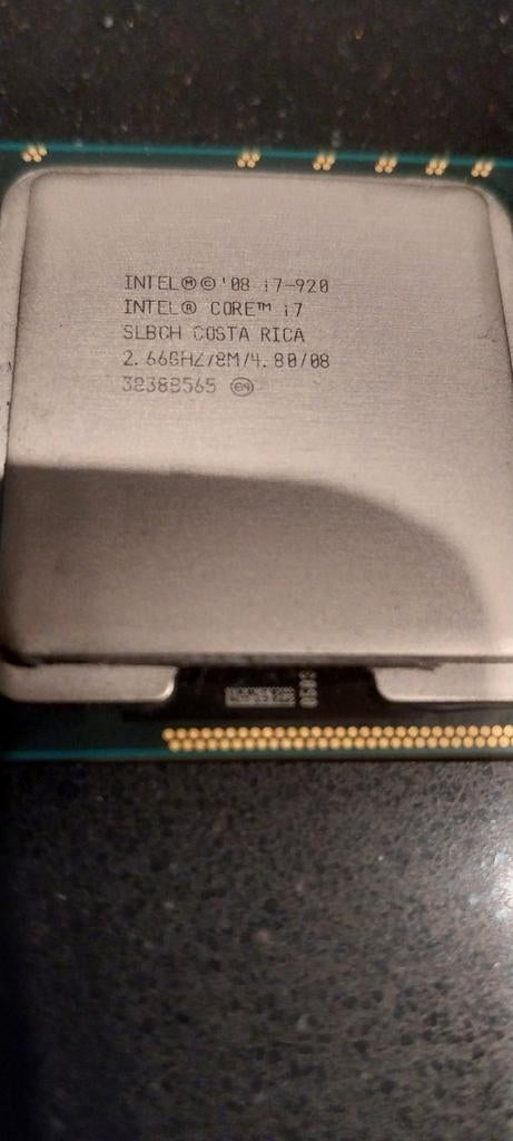 Intel core i7 slbch 2.66ghz / 8M/4.80/08 3839B565, Computers en Software, Processors, Ophalen of Verzenden
