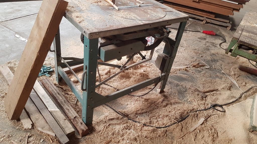 Bouwzaag, Doe-het-zelf en Verbouw, Gereedschap | Zaagmachines, Ophalen, Gebruikt, 70 mm of meer, Overige typen