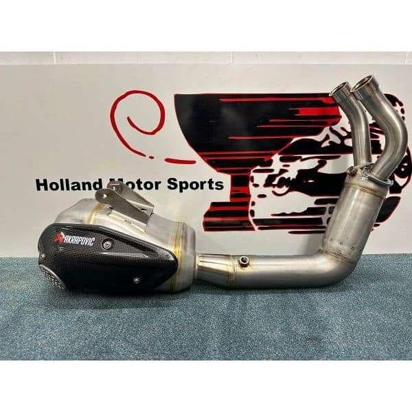 Yamaha MT-07 Tracer 7 Akrapovic uitlaat uitlaatsysteem mt07, Nieuw, Ophalen of Verzenden, Slovenie, Info@hollandmotorsports.nl