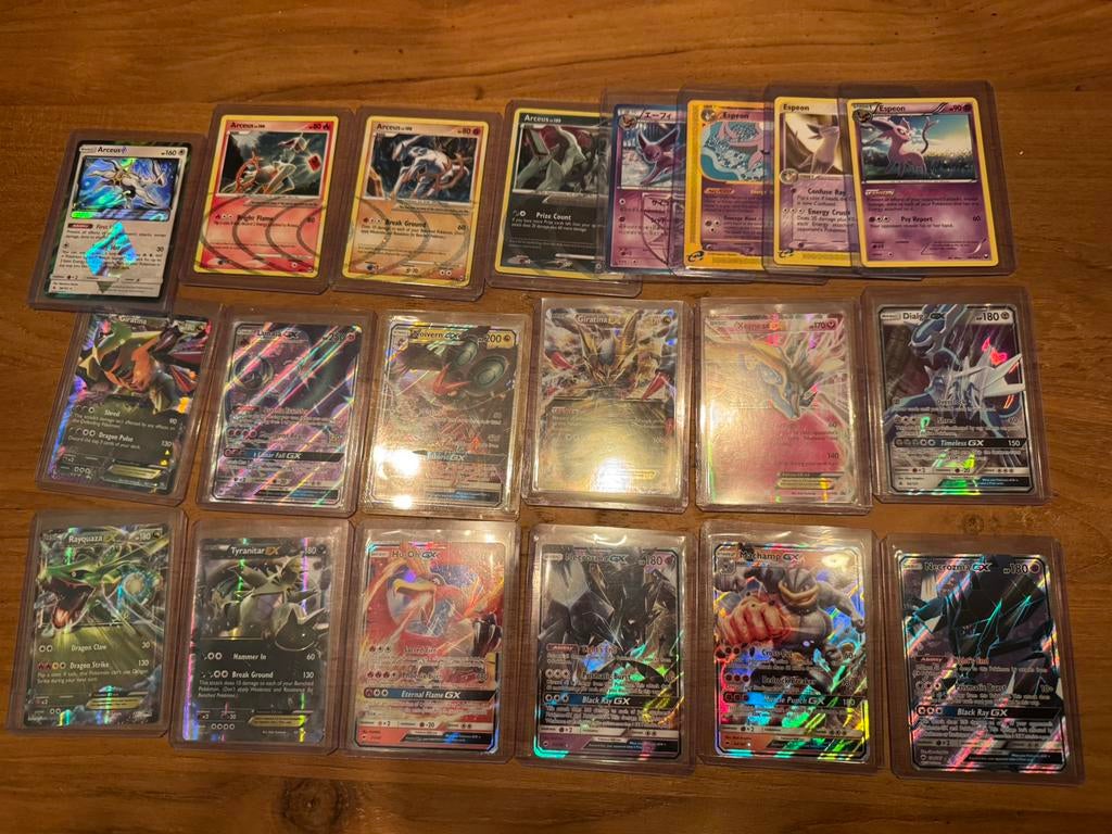 Gezocht Pokémon Kaarten, Ophalen of Verzenden, Zo goed als nieuw, Meerdere kaarten, Foil