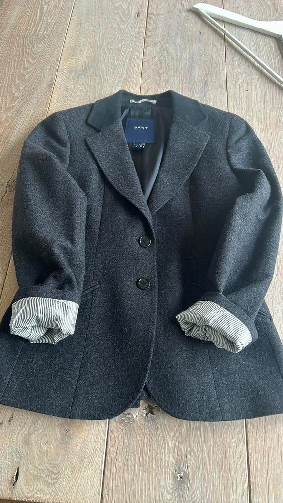 Gant  wollen blazer  nieuw, Ophalen, Nieuw, Maat 38/40 (M), Grijs