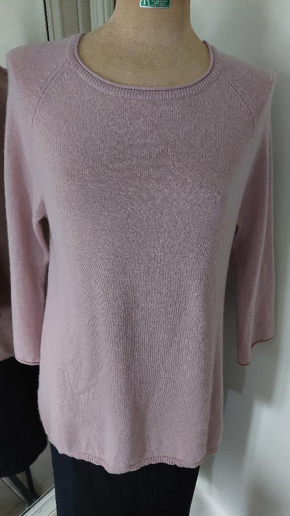 Cashmere trui, Ophalen of Verzenden, Zo goed als nieuw, Maat 42/44 (L), Roze