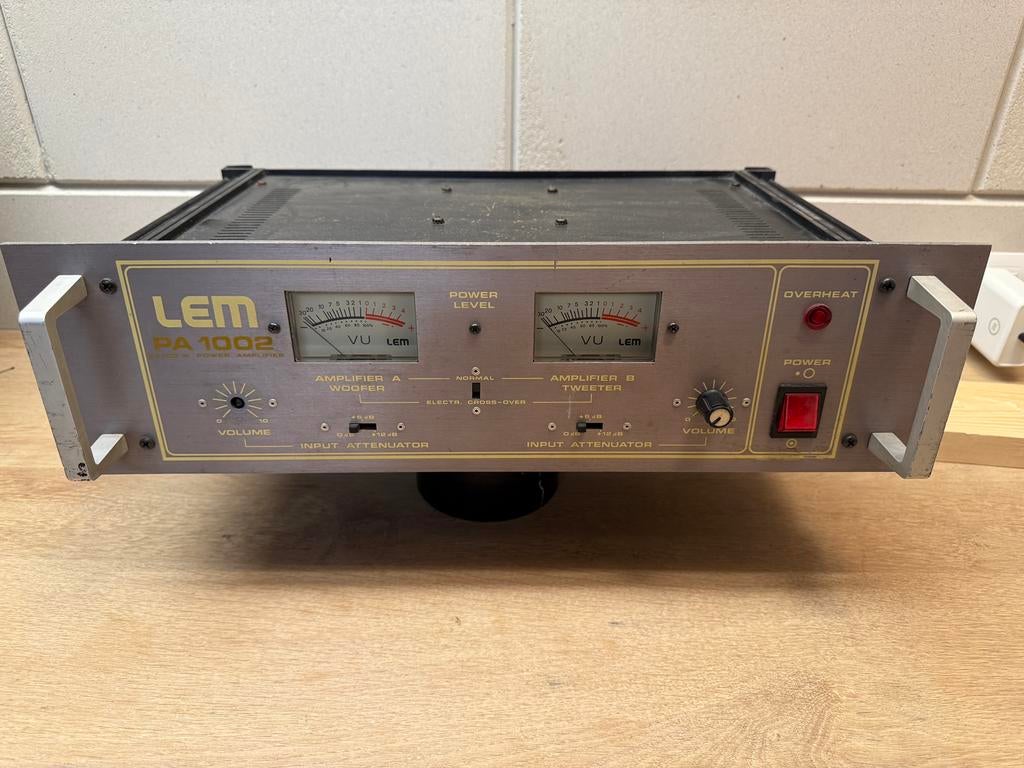 Lem PA 1002, Ophalen of Verzenden, Zo goed als nieuw, Minder dan 500 watt