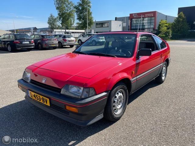 Honda Civic Crx 1.5i CRX in nieuw staat top en origineel ., Auto's, Voorwielaandrijving, Gebruikt, Zwart, 4 cilinders