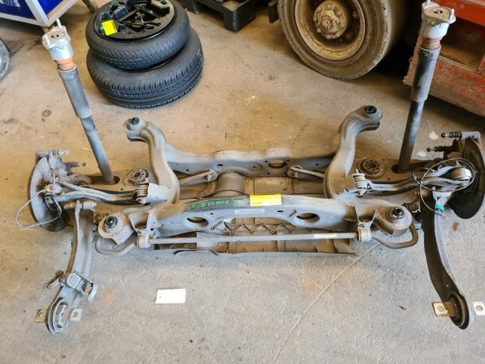 Achteras voorwielaandrijving van een Mercedes B-Klasse, Gebruikt, -, -, 3 maanden garantie