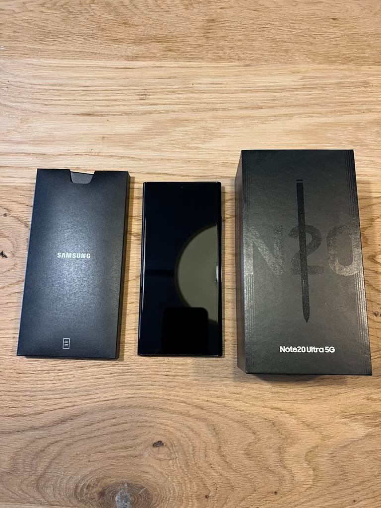 Samsung Galaxy Note 20 Ultra 5G | schadevrij, Telecommunicatie, Mobiele telefoons | Samsung, Ophalen, Galaxy S20, Zwart, Zo goed als nieuw