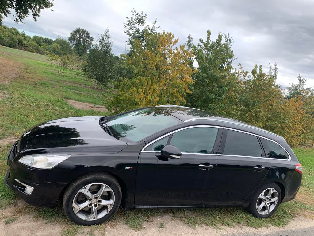 Peugeot 508 GT, Auto's, Euro 5, Navigatiesysteem, Zwart, Leder