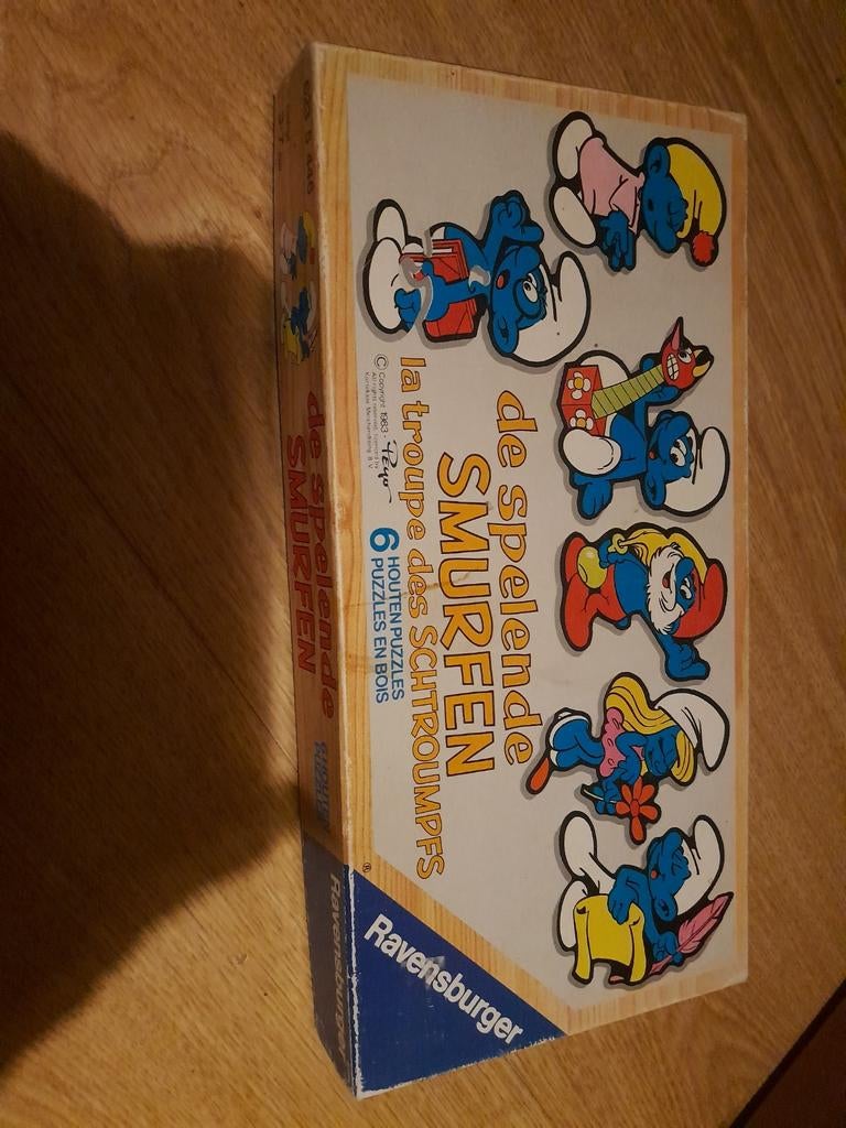 De spelende smurfen, Ophalen of Verzenden, Gebruikt