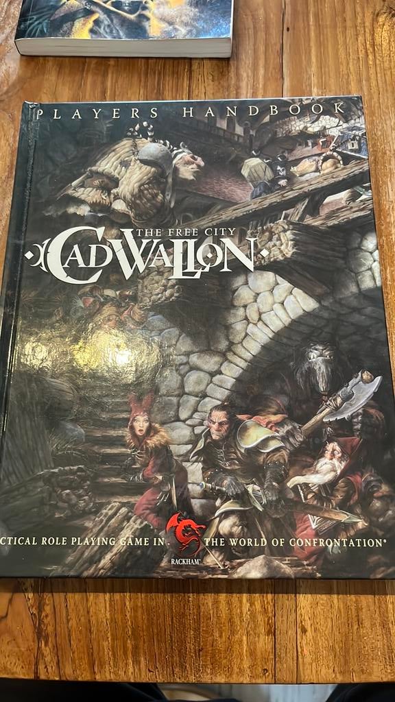 Cadwallon “The Free City” Players Handbook, Ophalen of Verzenden, Zo goed als nieuw