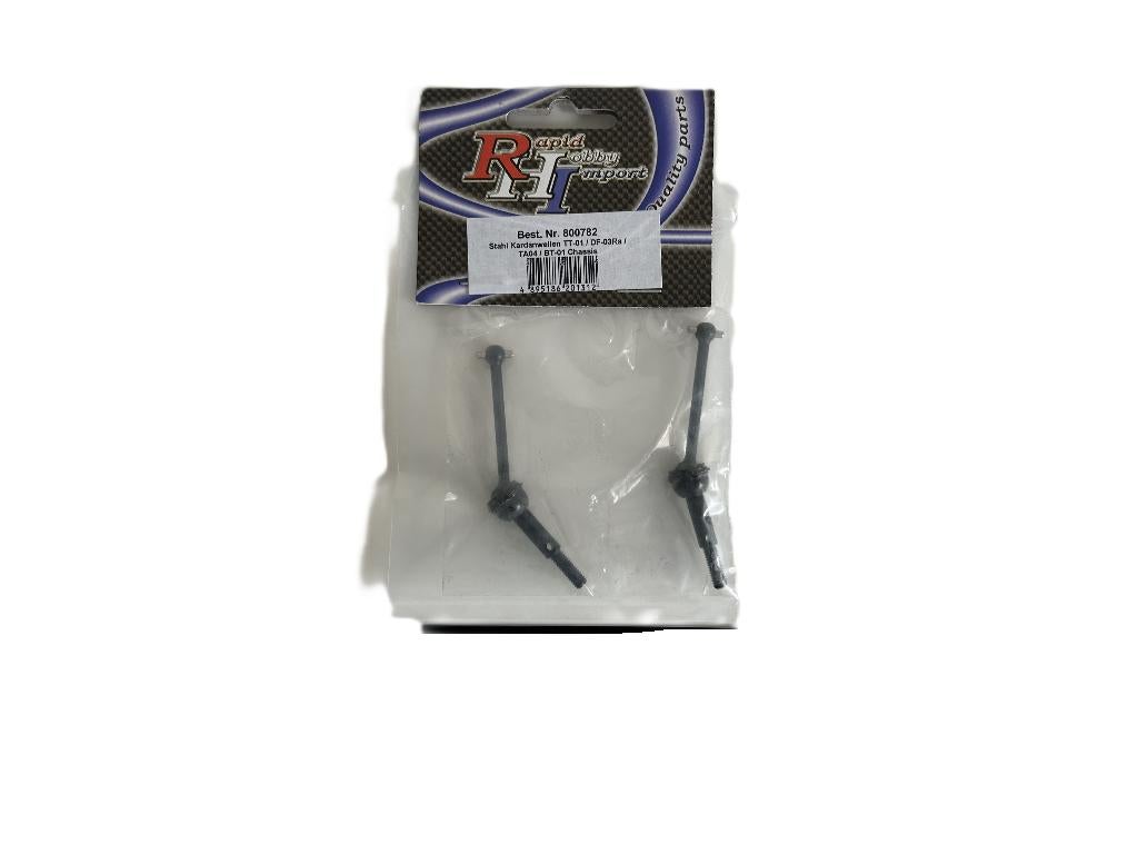 Tamiya Stalen cardankoppeling TT-01 DF-03Ra TA04 BT-01