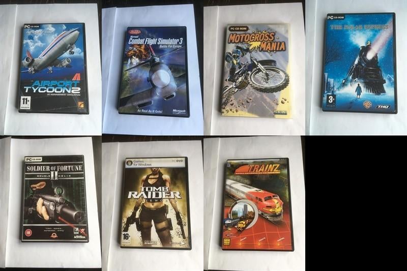 pc game spellen diverse (7 stuks) OOK LOS, 1 speler, Ophalen of Verzenden, Vanaf 3 jaar
