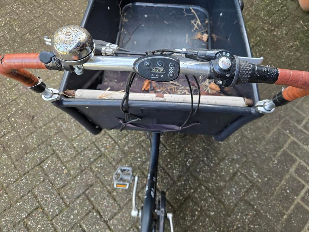 Johnny Loco Elektrische Bakfiets - Opknapper, Fietsen en Brommers, Fietsen | Bakfietsen, Ophalen, Gebruikt, Elektrisch, 2 kinderen