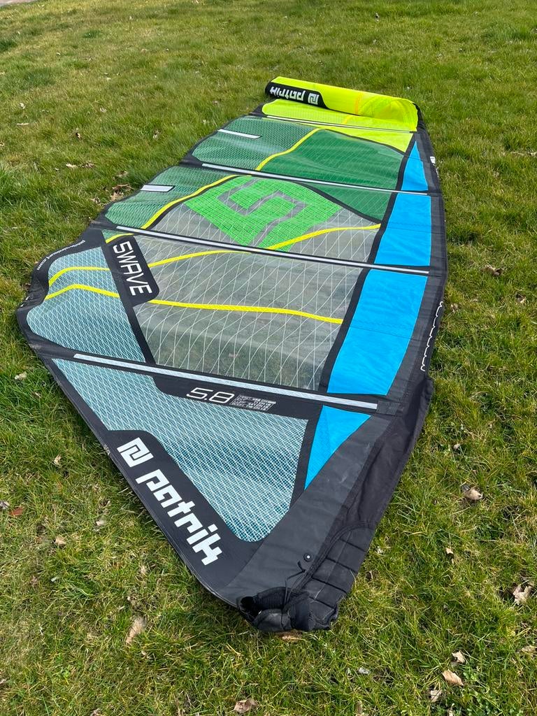 Patrik 5 wave 5.8/5.4/5.0/4.6/4.2/3.7, Ophalen of Verzenden, Zo goed als nieuw, Minder dan 250 cm, Zeil