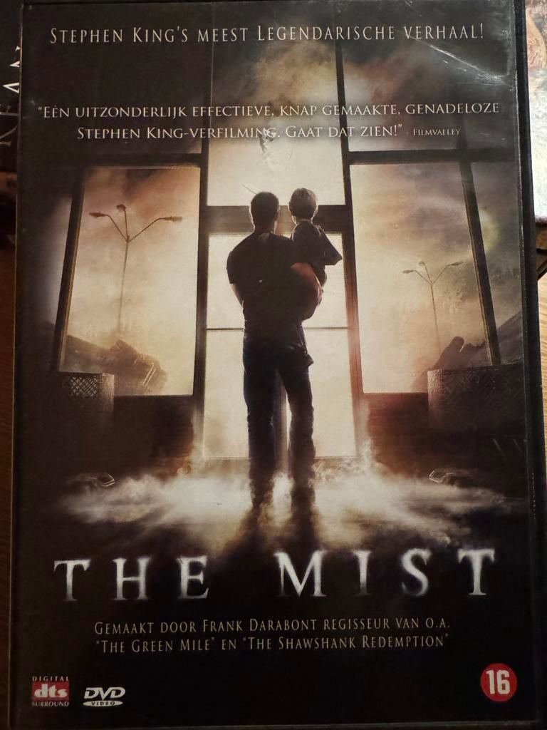 The Mist DVD - Stephen King Verfilming, Vanaf 16 jaar, Ophalen of Verzenden, Zo goed als nieuw, Monsters