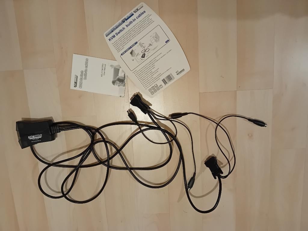 KVM switch 2-voudig, Ophalen, Gebruikt