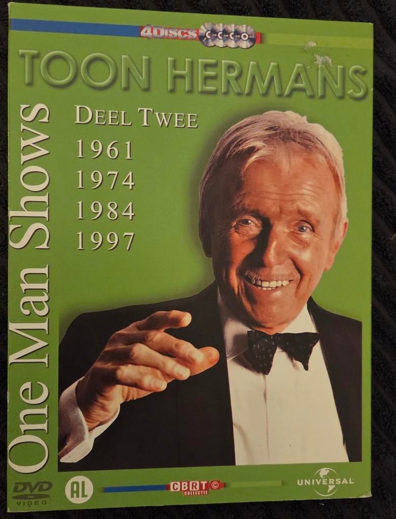 Toon hermans one man shows 2, Alle leeftijden, Ophalen of Verzenden, Zo goed als nieuw, Stand-up of Theatershow