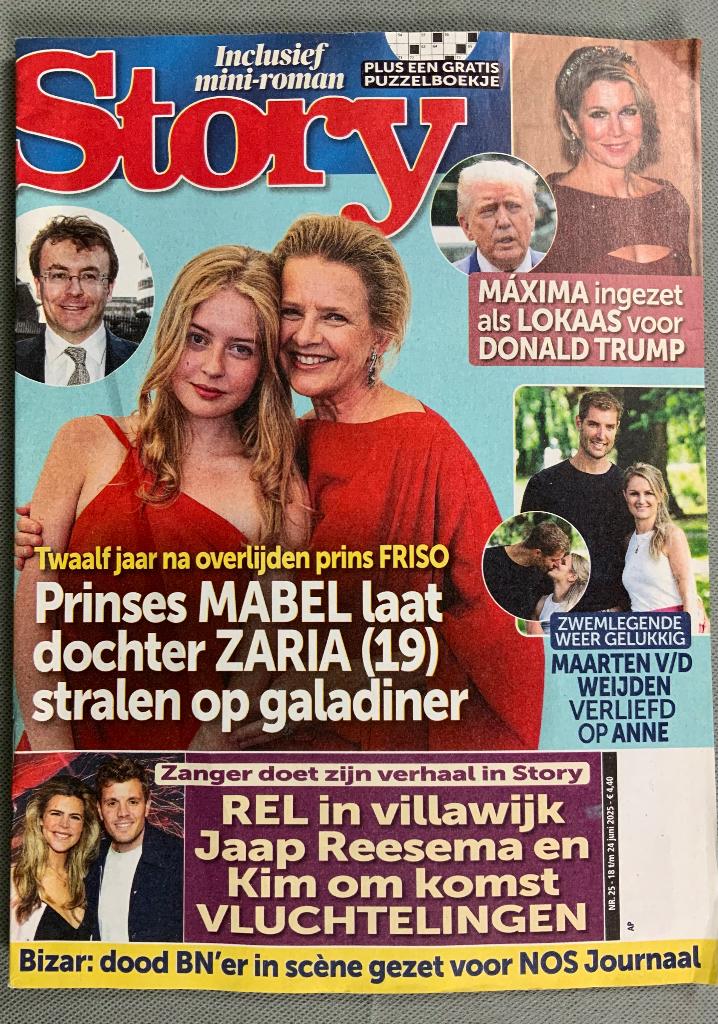 Tijdschrift Story nr 25 2025 - John Lennon, Yoko Ono, Ophalen of Verzenden, 1980 tot heden, Nederland, Tijdschrift