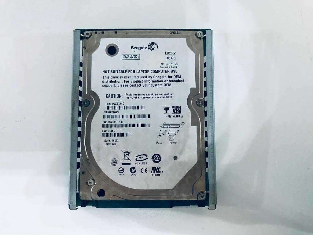 PS3 - Phat Harde Schijf 40 GB (Origineel), 1 speler, Ophalen of Verzenden, Zo goed als nieuw, Vanaf 3 jaar