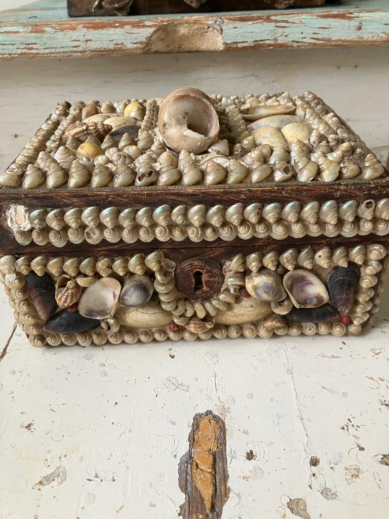 Schelpendoos AANBIEDING, Antiek en Kunst, Curiosa en Brocante, Ophalen of Verzenden