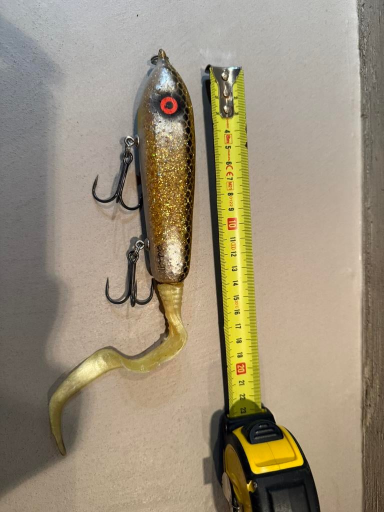 Svartzonker tail jerkbait, Ophalen of Verzenden, Zo goed als nieuw, Overige typen