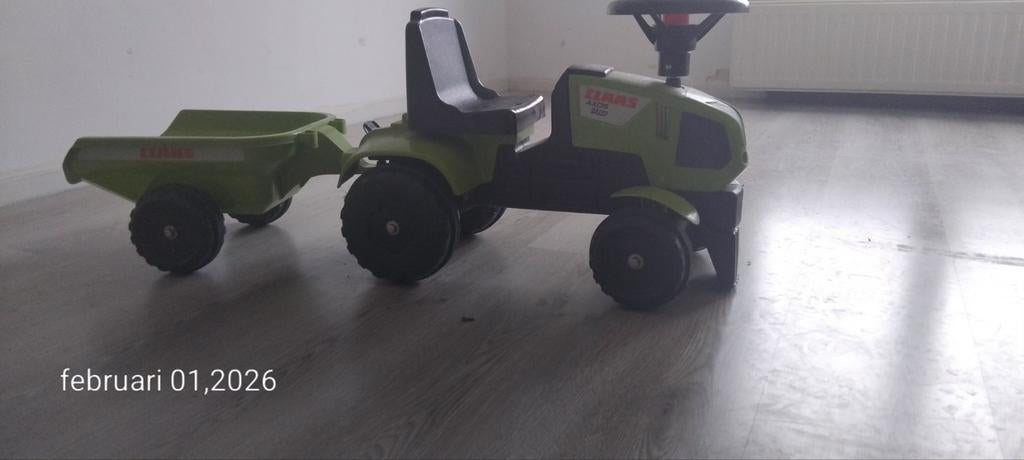 Loop tractor, Ophalen