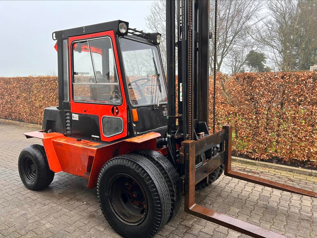 ruw terrein heftruck desta tilt zon 4 ton, Meer dan 4000 kg, Ophalen, Diesel, Heftruck