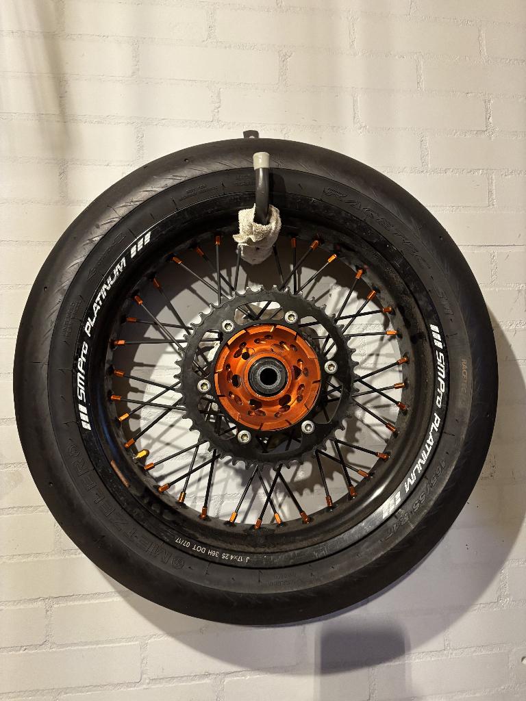 Supermoto wielen sm pro, Motoren, Ophalen, Gebruikt