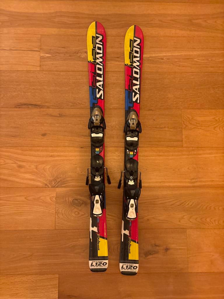 Salomon Ski 120cm, Ophalen, Gebruikt, 100 tot 140 cm, Salomon