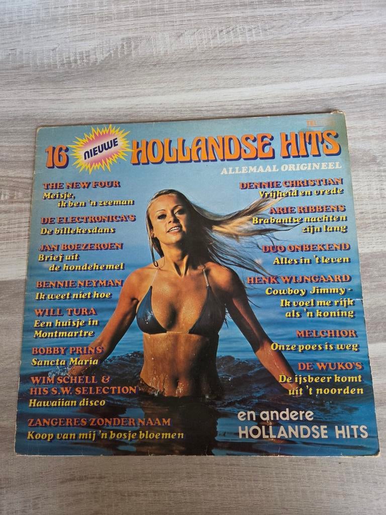 16 'nieuwe' hollandse hits LP, Ophalen of Verzenden, Gebruikt, Overige formaten, Levenslied of Smartlap