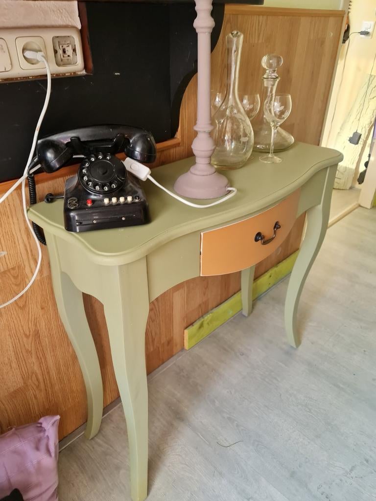 Side  table, Ophalen of Verzenden, 25 tot 50 cm, Rechthoekig, 50 tot 100 cm