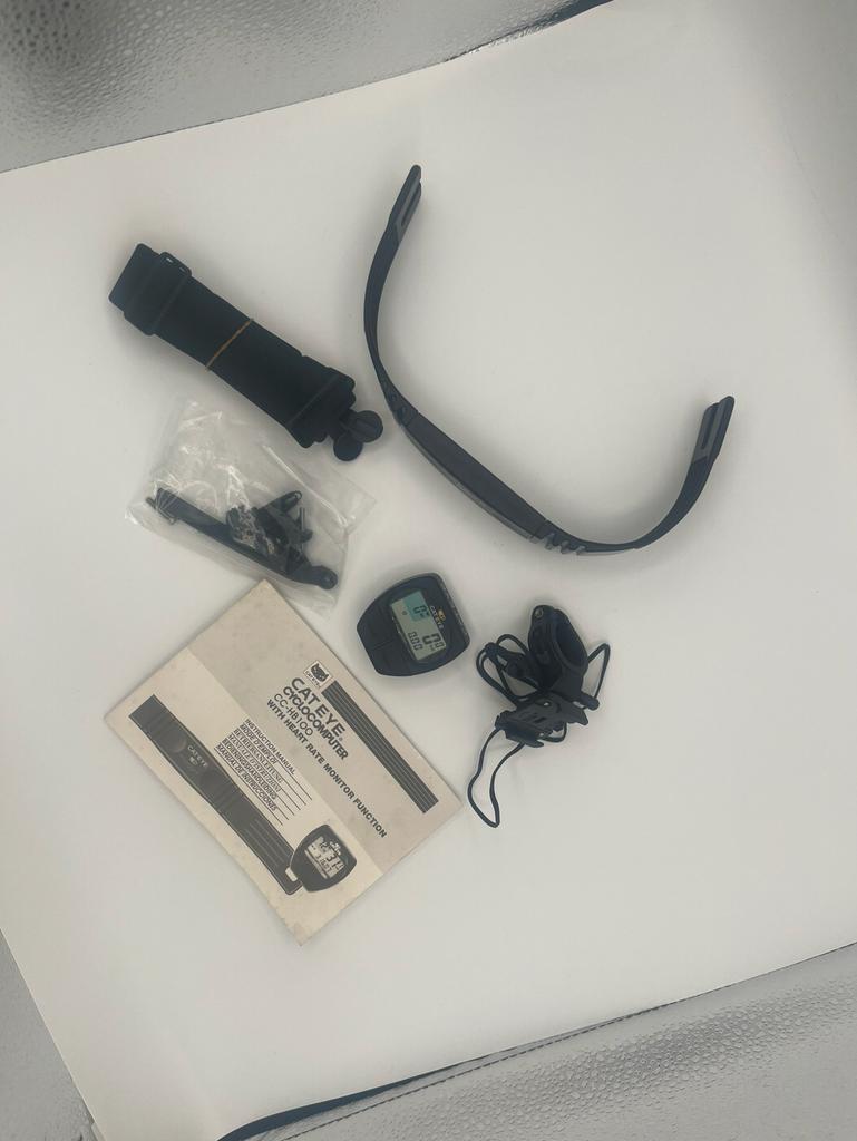 Cyclokomputer with heart monitor function, Telecommunicatie, Portofoons en Walkie-talkies, Ophalen of Verzenden, Zo goed als nieuw