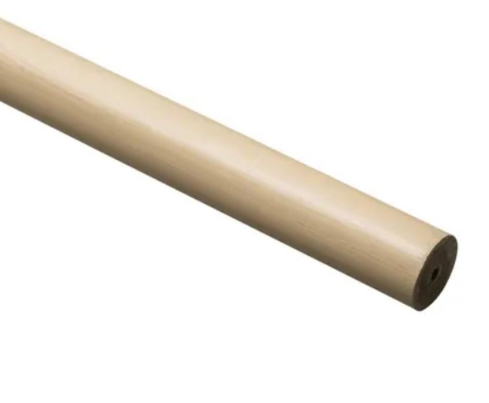 Gordijnroede beuken 28mm 160cm, Ophalen, Bruin, 150 tot 200 cm, Nieuw