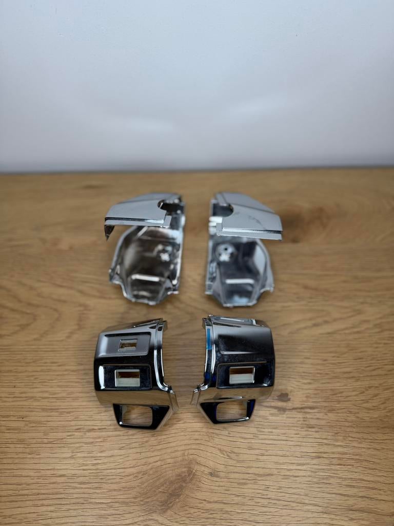 Stuur schakelaars Vespa Sprint – chrome, Ophalen of Verzenden, Zo goed als nieuw, Overige materialen