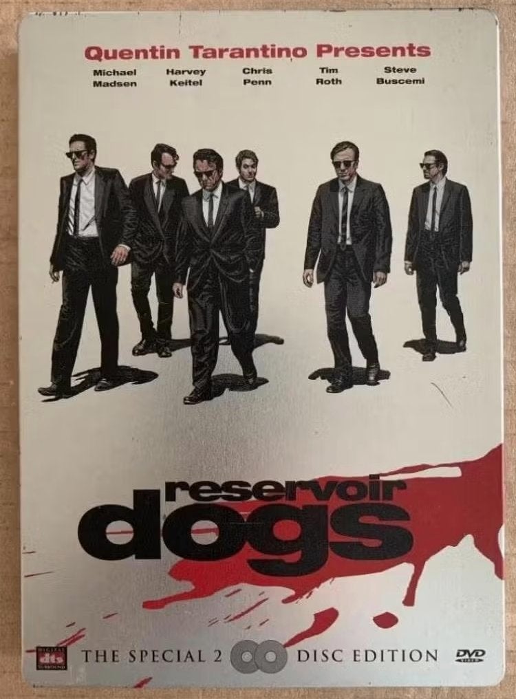 2-DVD special disc; Reservoir Dogs; Quentin Tarantino; metal, Vanaf 16 jaar, Boxset, Actiethriller, Ophalen of Verzenden