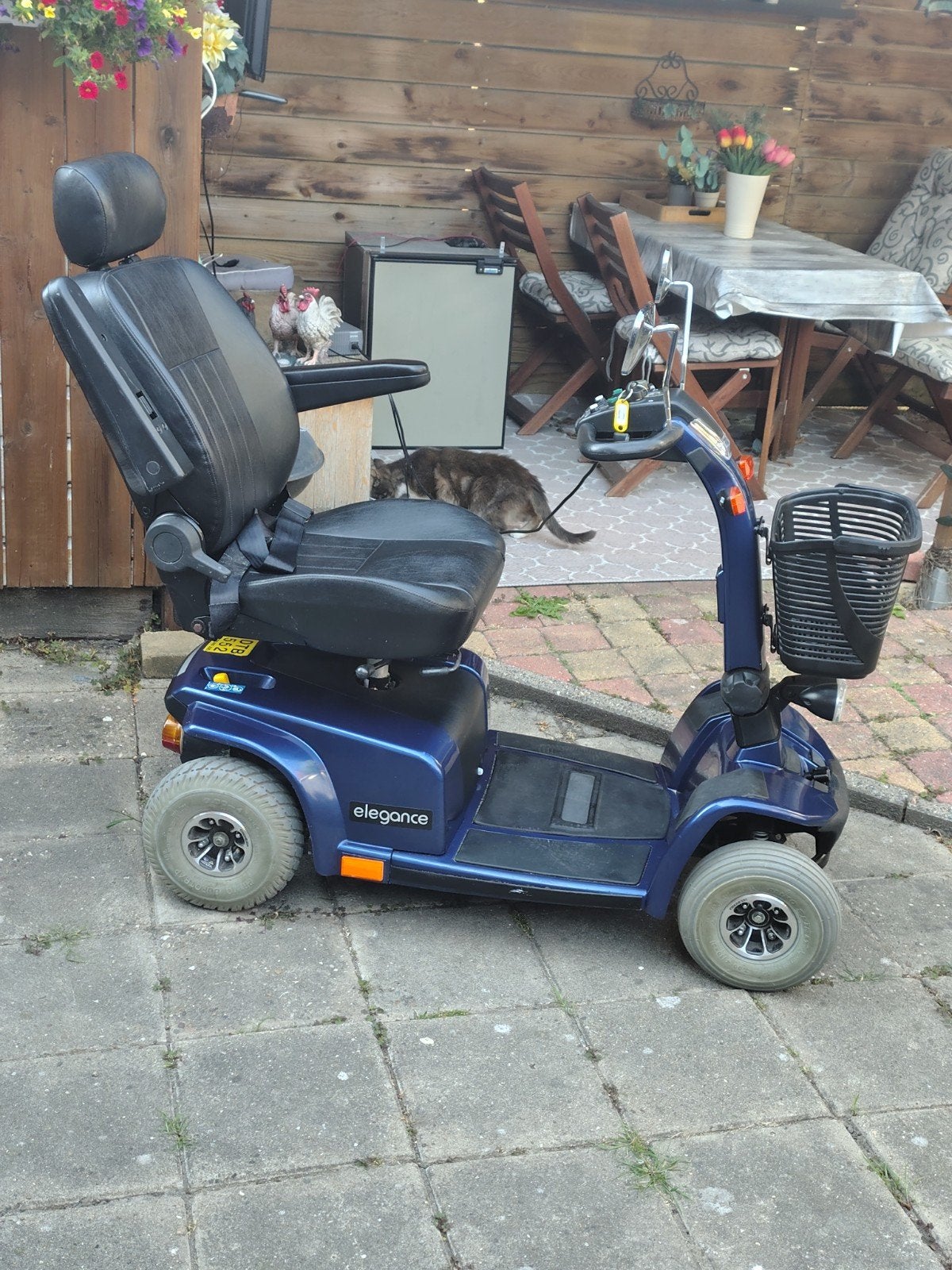 Scootmobiel Elegance, Ophalen, 10 km/u of minder