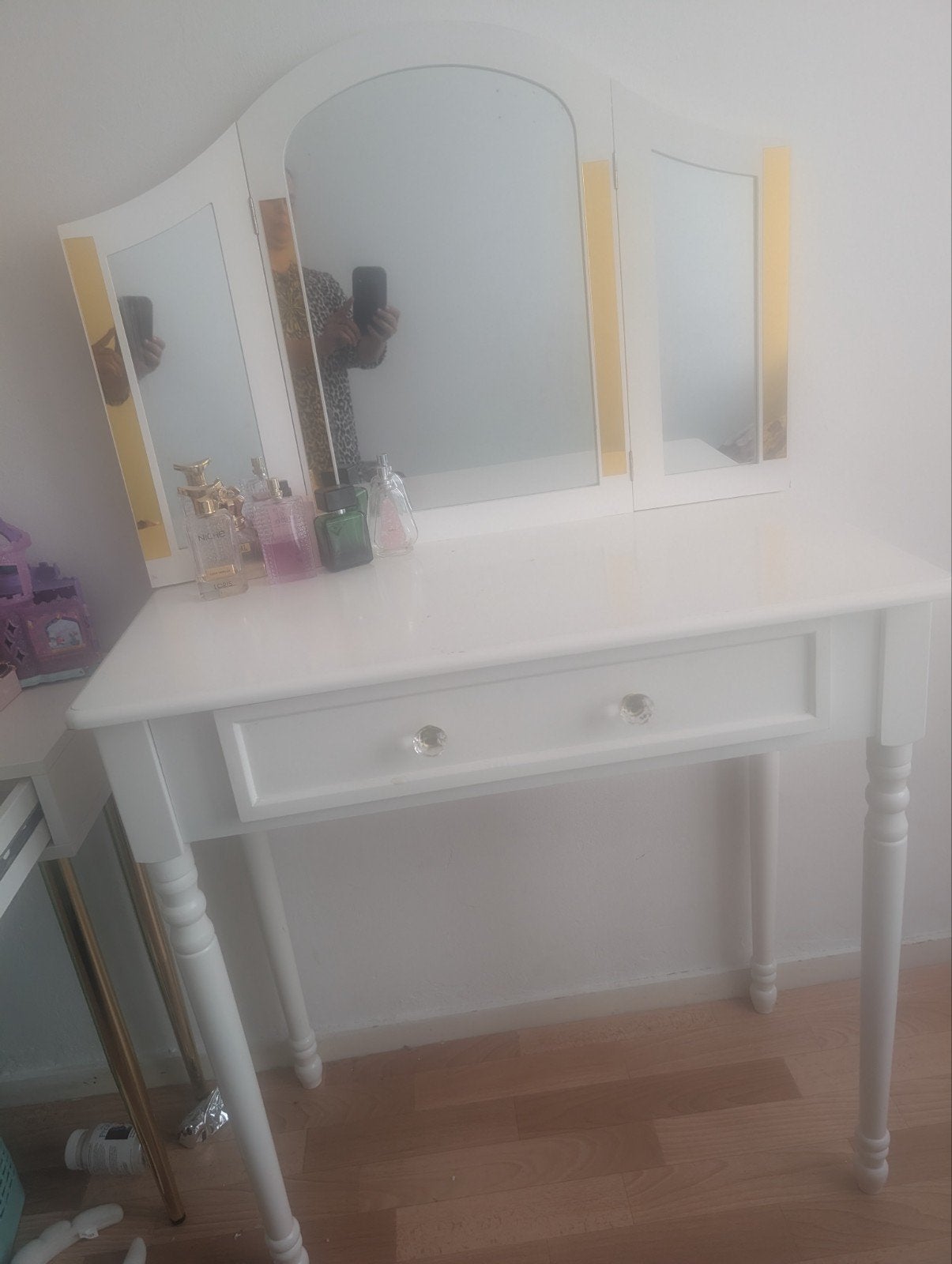 make_up tafel, Ophalen, Hout, 50 tot 100 cm, Minder dan 100 cm