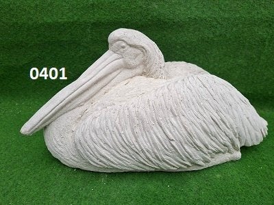 Pelikaan. nr 0401, Ophalen, Nieuw, Beton, Dierenbeeld